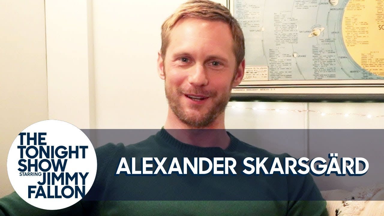 Alexander Skarsgård Fought a Dragon that Knows Witchcraft