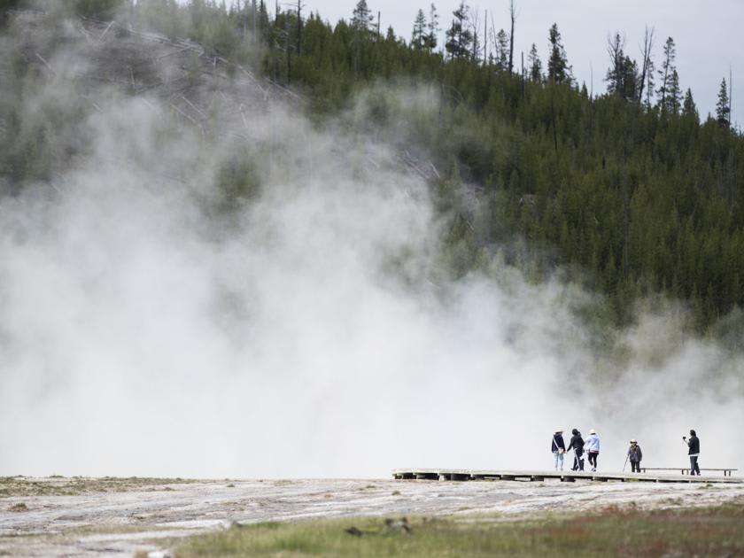 Woman falls into thermal feature after illegally entering Yellowstone National Park