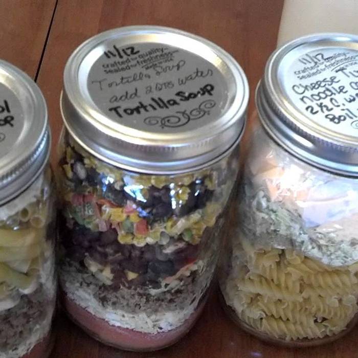 Food Storage Meals In A Jar
