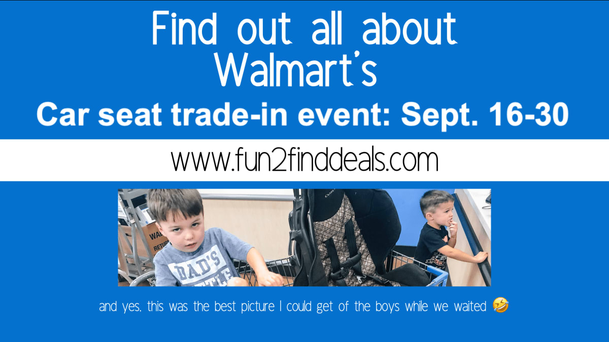 Walmart Car Seat Trade In! Get up to 2 $30 Gift Cards!