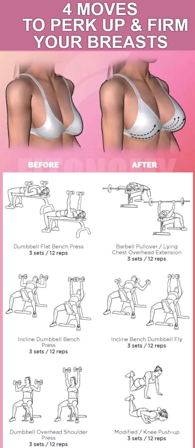 4 Easy Moves To Lift And Firm Your Boobs - GymGuider.com