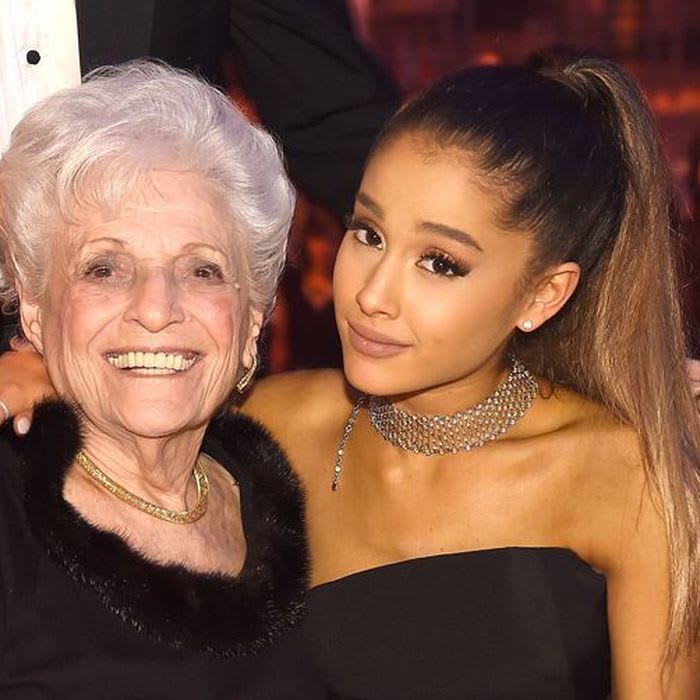 Ariana Grande just went and got a tattoo with her 93-year-old grandma