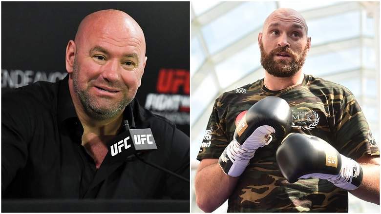 Dana White on Tyson Fury Potentially Fighting in the UFC