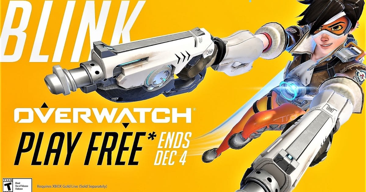 You can now play Overwatch for free until December 4th 2019