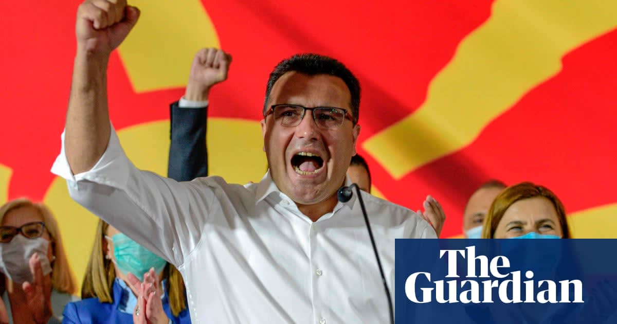 North Macedonia's Social Democrats grab slim election victory