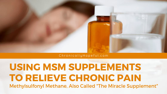 MSM for Chronic Pain Relief