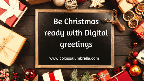 How to be Christmas ready with Digital Christmas cards
