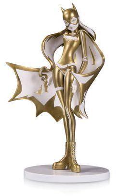 Exclusive Batgirl vinyl glimmers in white and gold for DC Universe subscribers