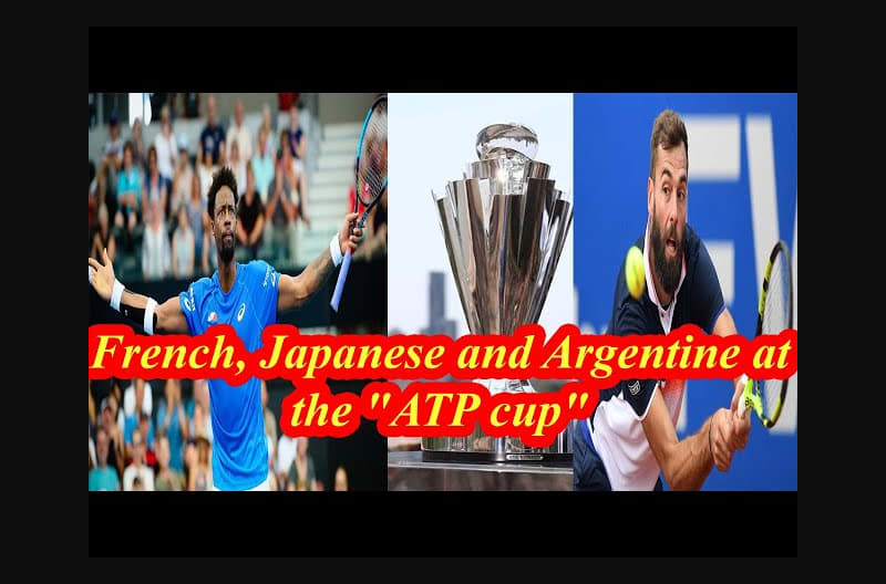 French, Japanese and Argentine excelled in the ATP cup