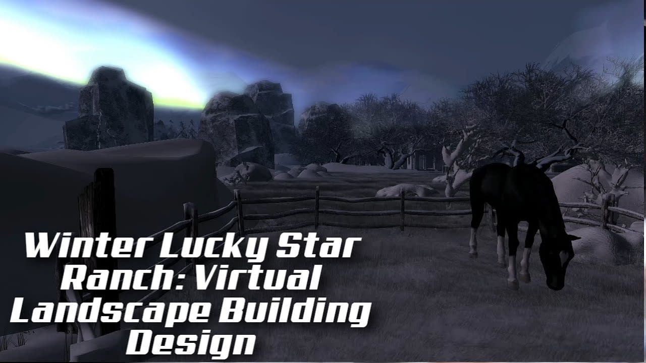 Winter at Lucky Star Ranch: Virtual Reality Design Art