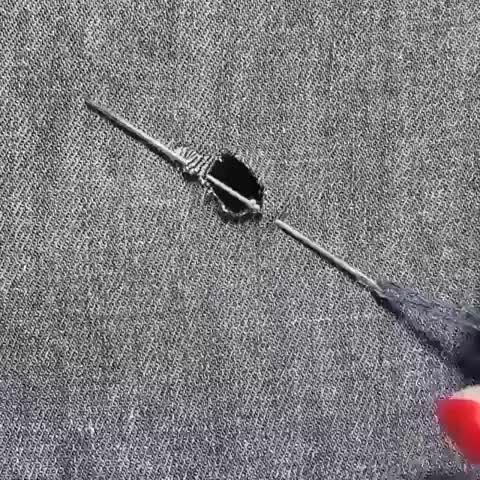 How to fix holes in clothing