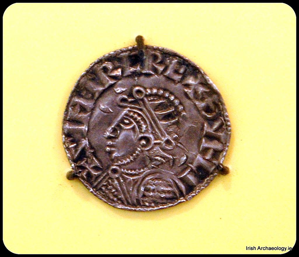 A silver coin which was minted in Dublin by the city's Hiberno-Norse ...