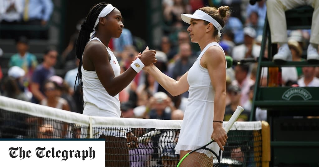 Simona Halep ends Coco Gauff's Wimbledon dream with dominant straight sets victory