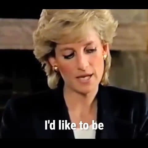 A 1995 Interview with Princess Diana on her opinion on being Queen