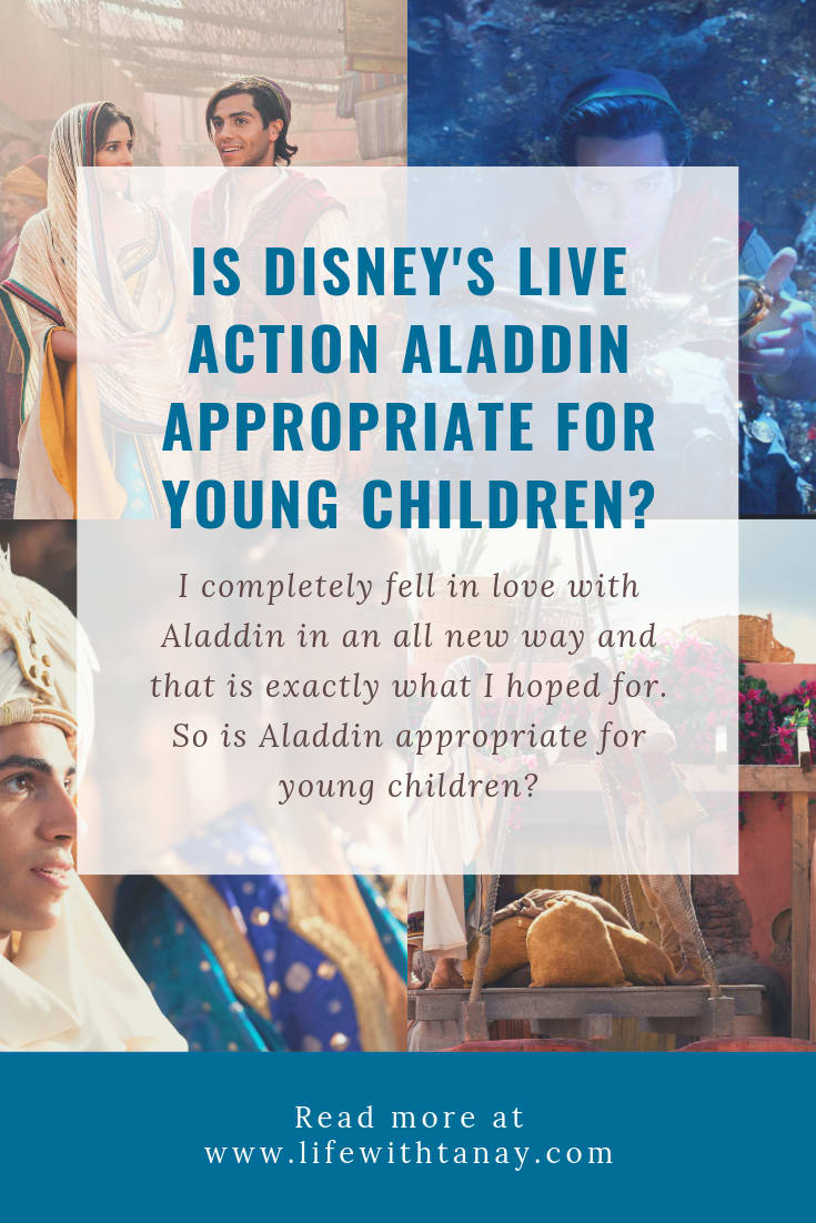 Is Disney's Live Action Aladdin Appropriate for Young Children? A No Spoiler Review! - Sonshine Mama