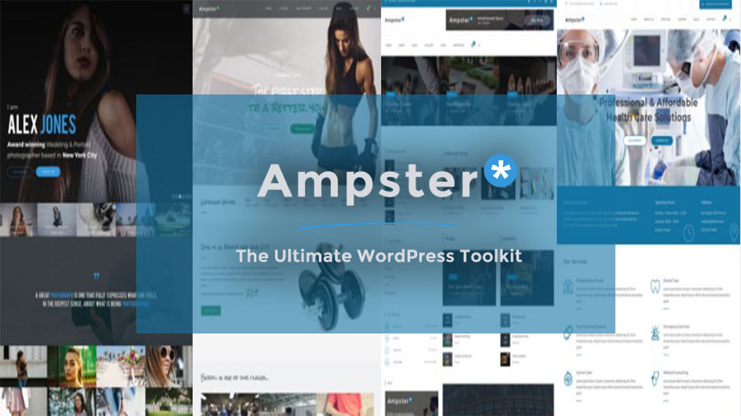 Ampster - multipurpose wordpress theme for Business Websites