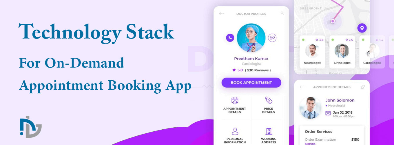 Technology Stack For On-Demand Appointment Booking App like Salon, Laundry, Doctor, Car Wash