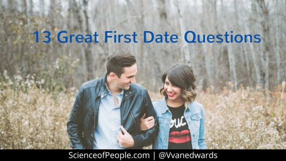13 Great Science Backed First Date Questions to Spark Conversation