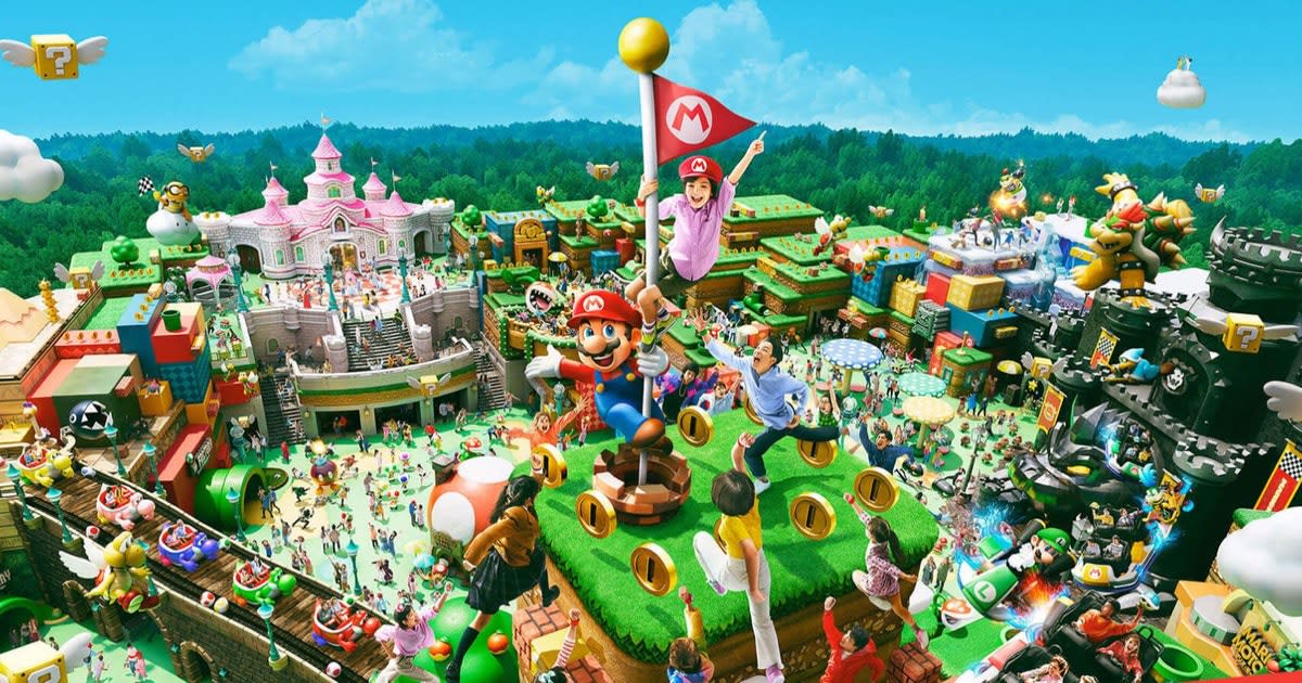 23 delightful images from Super Nintendo World