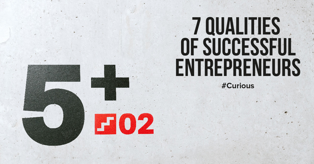 What are the top 7 characteristics of successful entrepreneurs?
