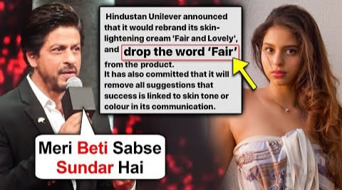 Shah Rukh Khan's Daughter Suhana Khan Reacts on Rename Of Fairness Cream