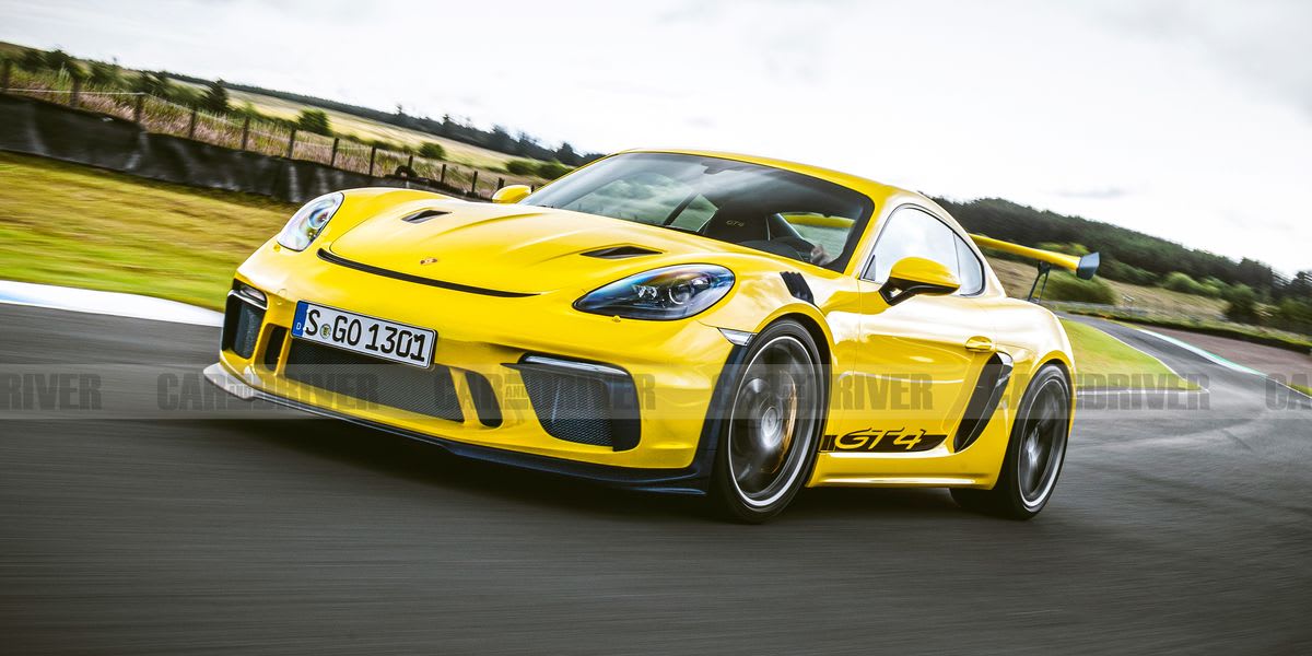 Upcoming Porsche 718 Cayman GT4 RS Could Have 500 HP