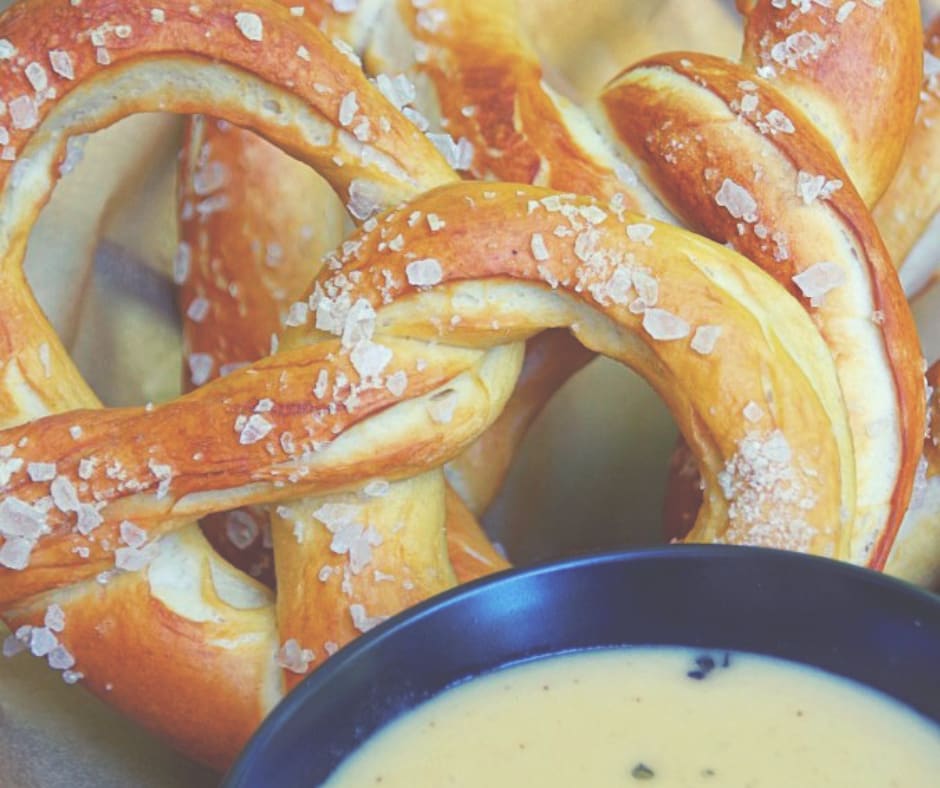 Homemade Pretzels with Beer Cheese