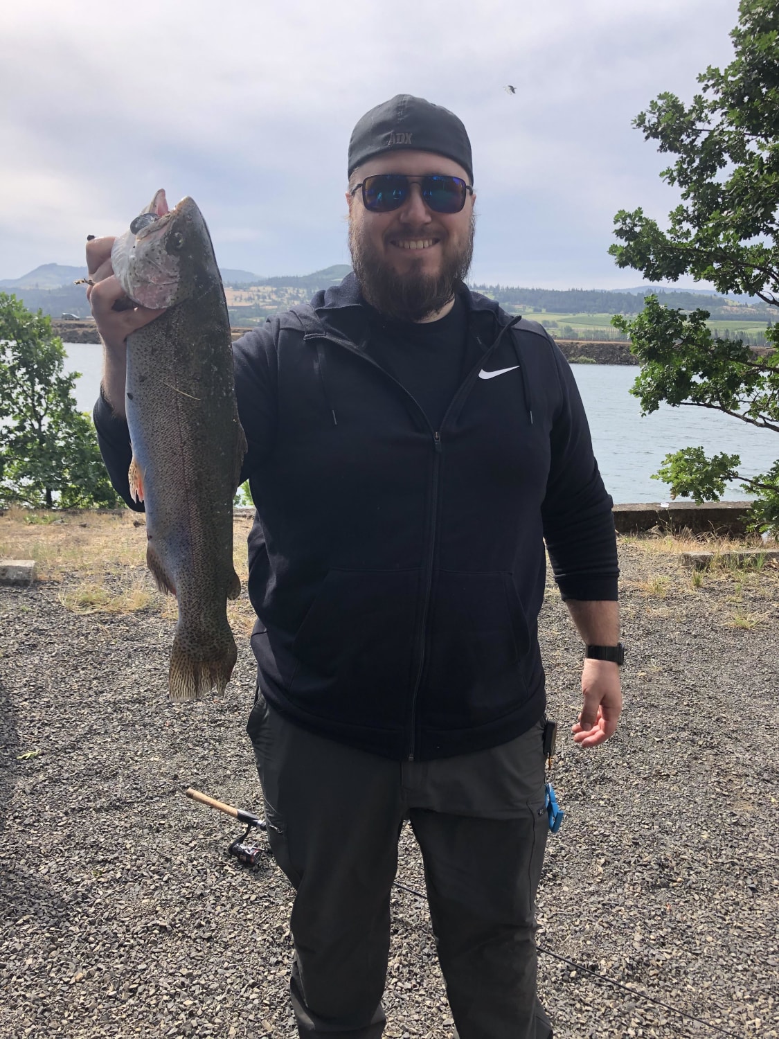 New PB Rainbow Trout. 4lbs even, 21.5in caught on ultralight gear.