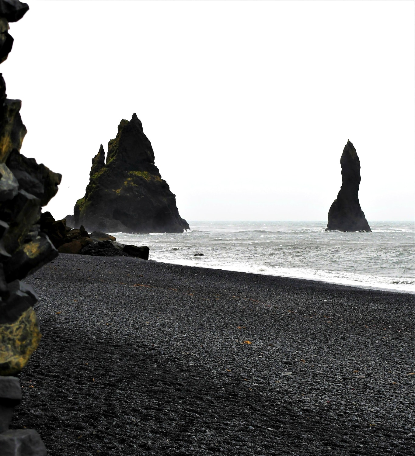 Reynisfjara Beach in Iceland 🖤