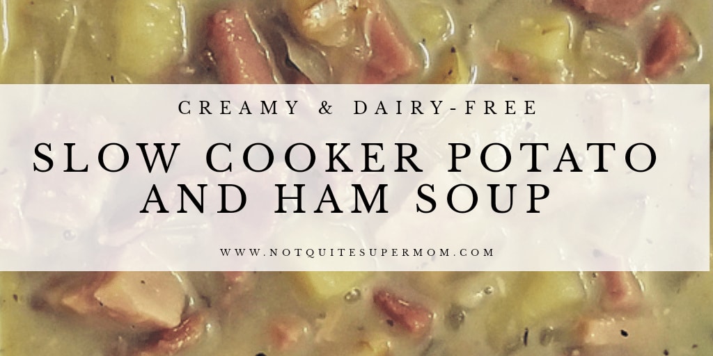 Slow Cooker Baked Potato & Ham Soup