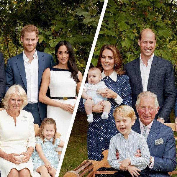 A body language expert reveals what the new royal portraits really say about the family relationships