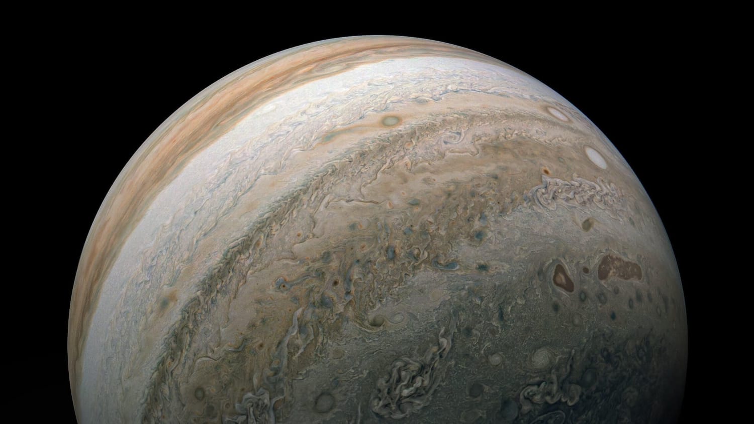 Let this glorious new NASA view of Jupiter take your mind off Earth for a moment