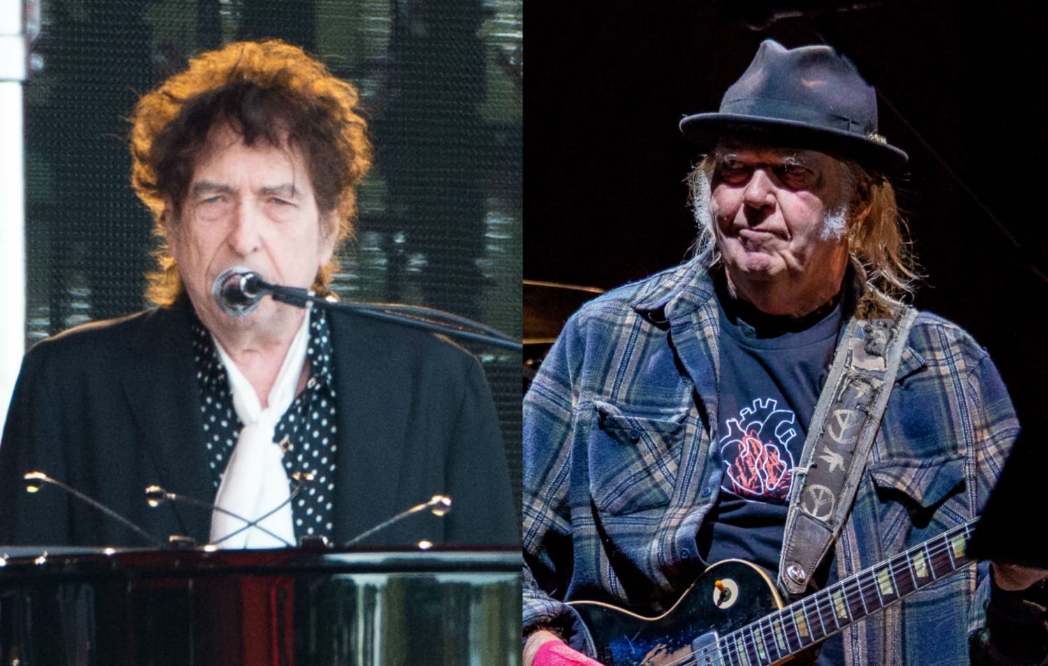 Watch Bob Dylan and Neil Young perform together for the first time in 25 years