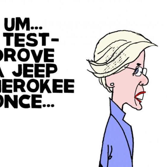5 brutally funny cartoons about Elizabeth Warren's DNA test