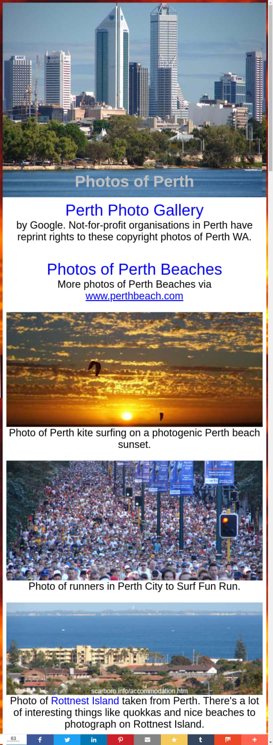 Photos of Perth