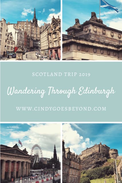 Wandering Through Edinburgh