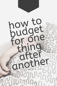 Budgeting for the High Holy Days and One Big Thing after Another