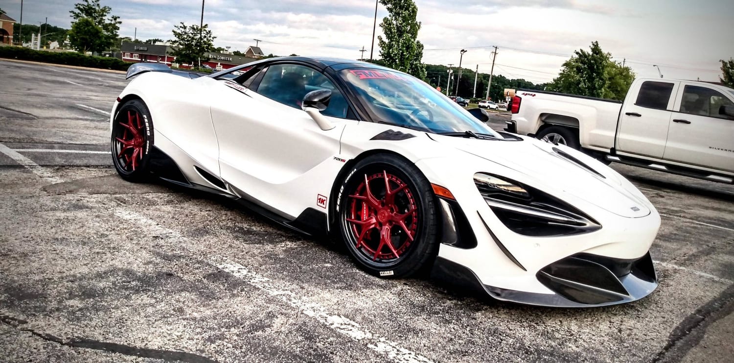 McLaren 720S I spotted in a parking lot in town