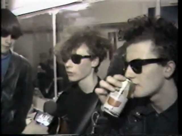 (1985) The Jesus and Mary Chain and their exposure to the London punk scene, the 'shoegaze' rises with no clue about their future, arrogance and coldness are visible too, even the most radical people seems some confused about the band performance.