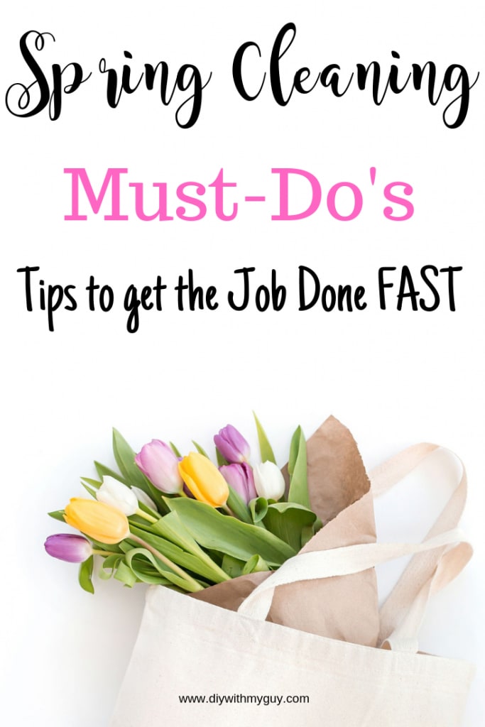 Spring Cleaning List - Must Do's