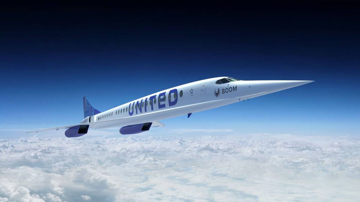 United Airlines Announces Deal To Buy 15 Supersonic Aeroplanes