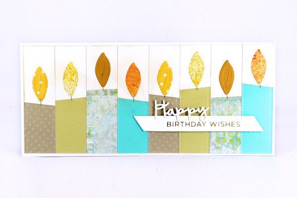 Faux Quilting Birthday Card