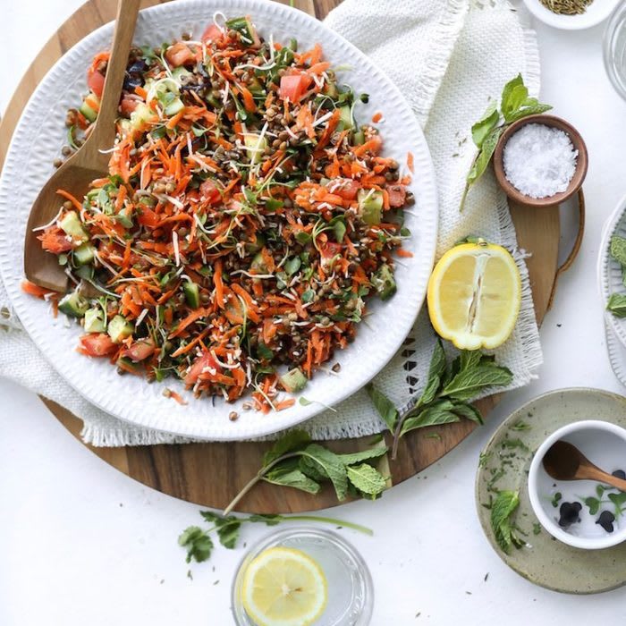 Say Hello to Spring With This Lentil Salad