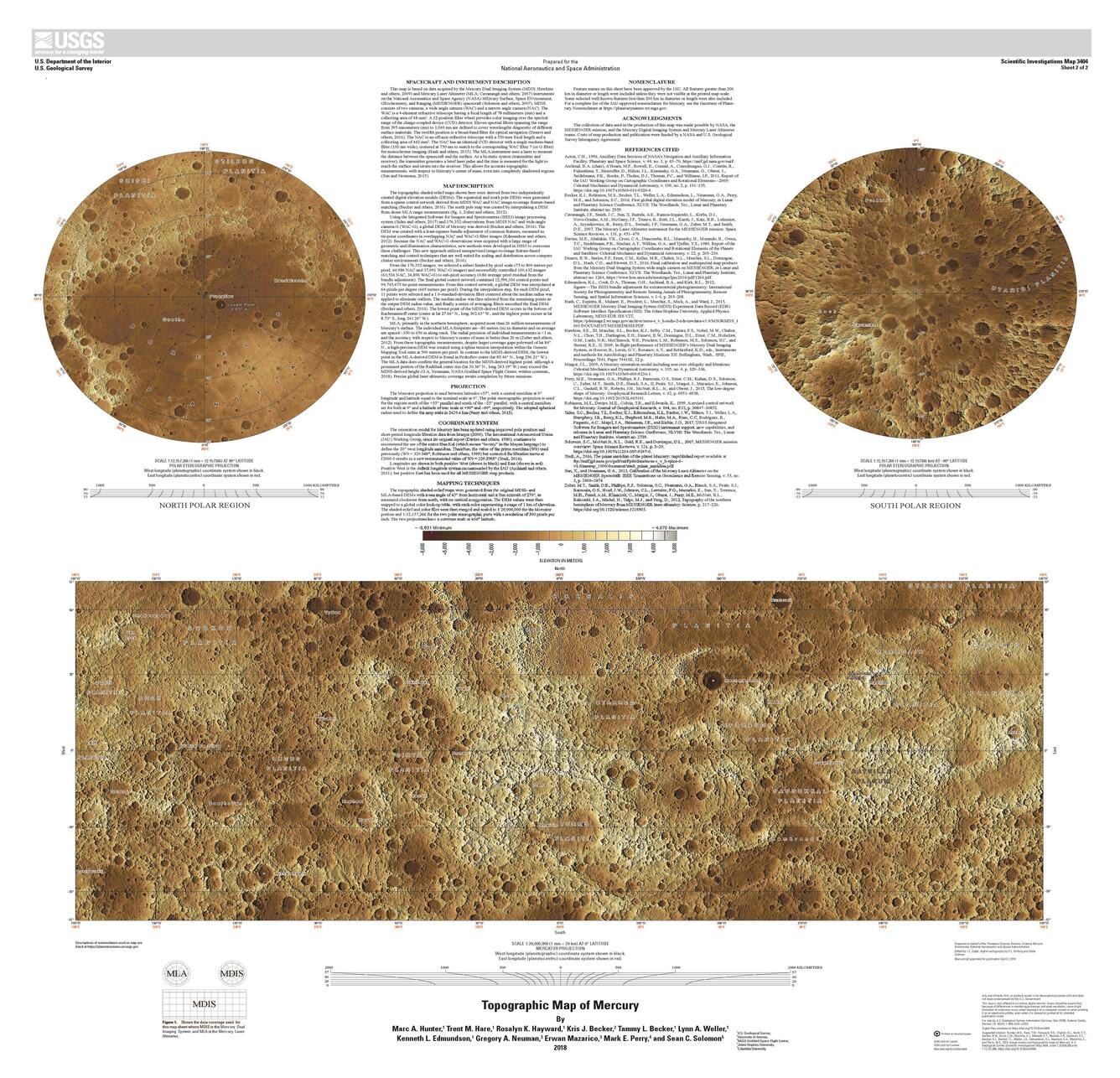 Mercury Map Re-printed Due to High Demand!