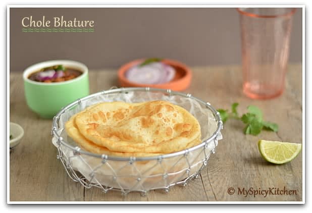 Chole Bhature from Delhi