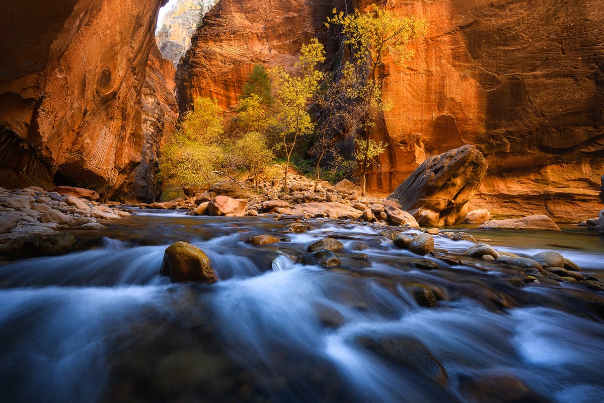 If you've never hiked the Narrows in Zion National Park you're missing out! @ross_schram