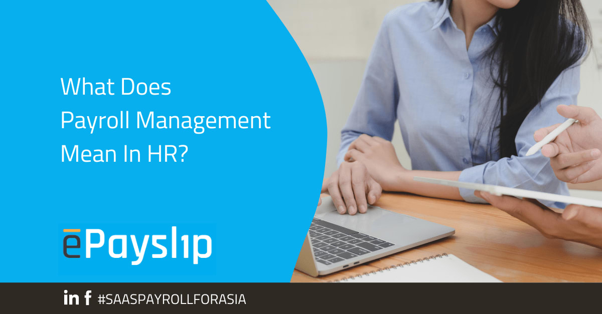 What Does Payroll Management Software Mean In HR?