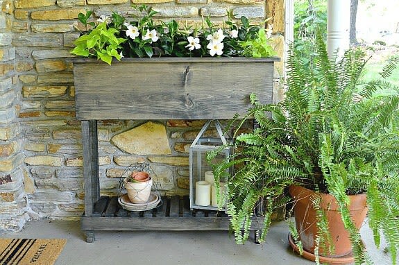 How to Build a Planter Box with Legs