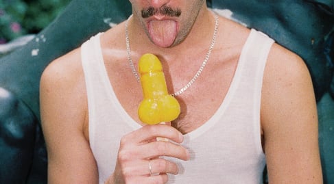 Meet Marc and his penis and vulva shaped ice creams