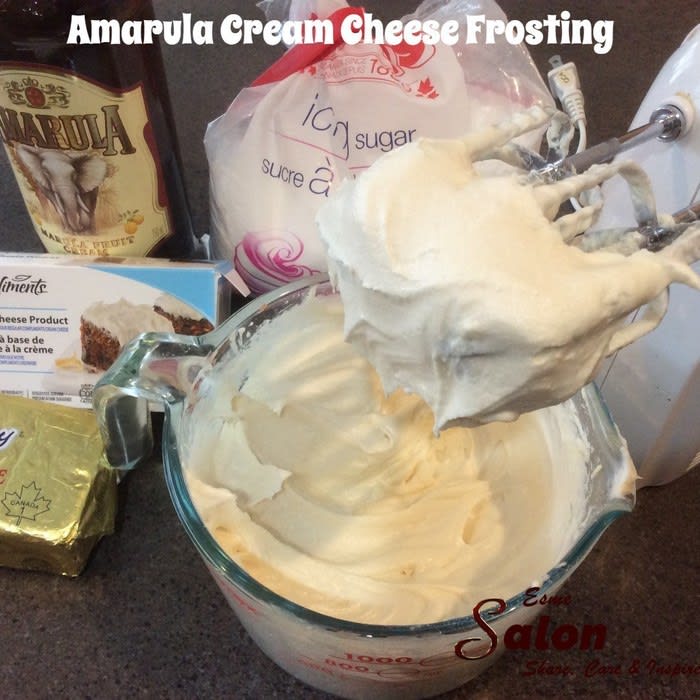 Amarula Cream Cheese Frosting ~ Esme Salon